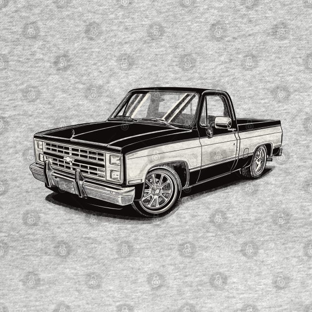 87's chevy c10 silverado by Saturasi